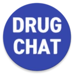 drug chatting - random chat android application logo